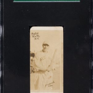 Rare 1921 Babe Ruth Card Up for Auction, Fetching High Bids