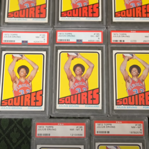 Ascending to Greatness: The Legacy of Julius Erving and His 1972 Topps Rookie Card