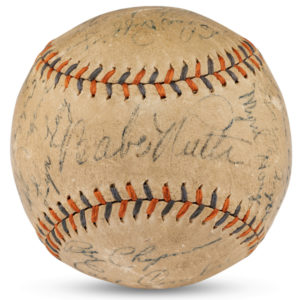 Huge Autographed Baseball Auction: A Spectacular Collection of Memorabilia