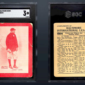 Record-Breaking Sale: 1914 Baltimore News Babe Ruth Card Fetches $7.2 Million at Historic Auction