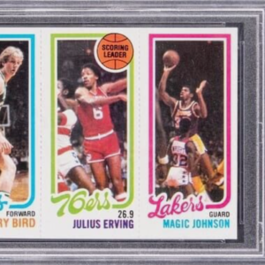 A Legendary Assembly: The 1980 Topps Bird, Johnson, and Erving Card