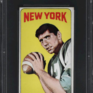 The 1965 Topps Joe Namath Rookie Card: A Symbol of Football Legacy