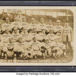 Historic Babe Ruth Rookie Season Postcard Set for Million-Dollar Auction