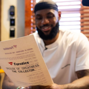 LeBron James Joins Fanatics in Exclusive Trading Card Deal