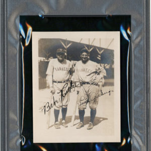 Iconic Signed Photo of Ruth and Gehrig by Arthur Hull Hits the Auction Block