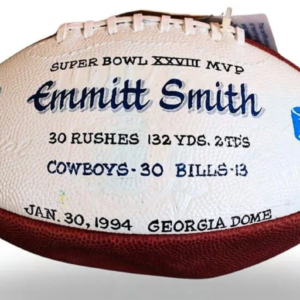 Celebrating Emmitt Smith: A 30th Anniversary Auction of Super Bowl Memorabilia