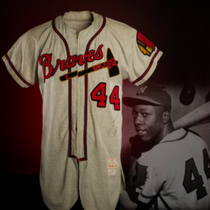 Hank Aaron’s Photomatched Rookie Jersey at Heritage Auctions