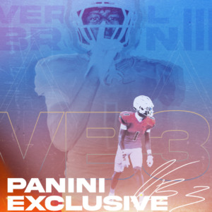 Vernell Brown III’s Exclusive Trading Card Deal with Panini America