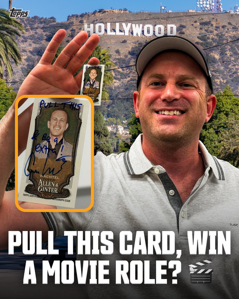 Your Hollywood Opportunity: The Special 2024 Topps Allen & Ginter Card