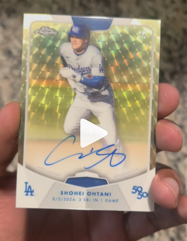 Collector’s Dream: Shohei Ohtani’s 1/1 Superfractor Pulled