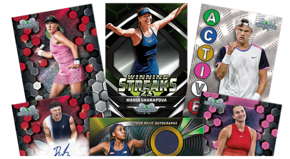 Topps Graphite Tennis Makes a Stylish Debut