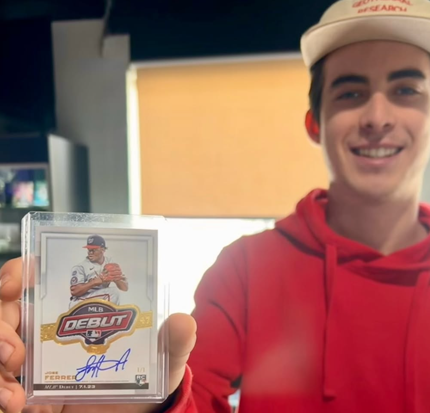 USC Grad’s Double Rare Topps Debut Patch Card Triumph