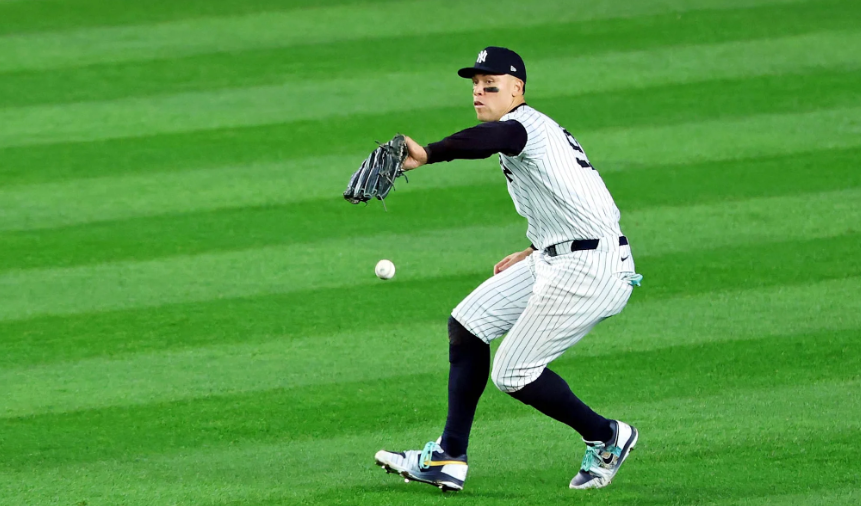 Aaron Judge’s Infamous Dropped Fly Ball Sells for $43,510