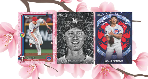 Takashi Murakami & Topps Team for MLB Tokyo Series Cards