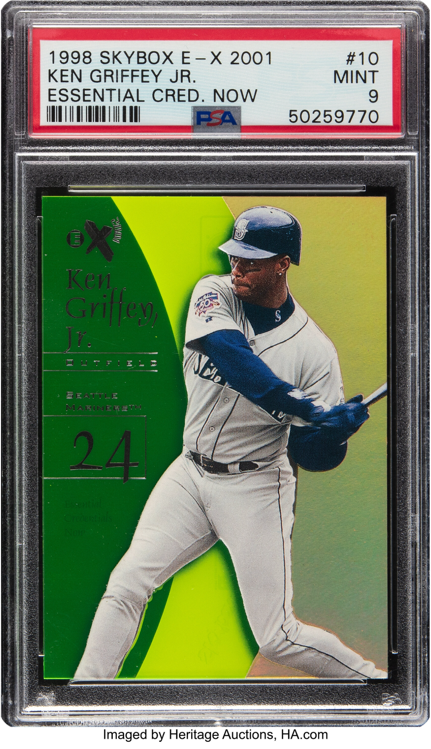 Legendary Griffey Jr. Card Makes a Triumphant Auction Comeback