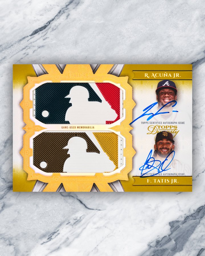 Topps Dynasty 2024 Introduces Dual Logoman Cards with MLB Stars