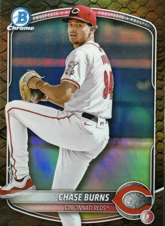 Chase Burns Debut Sparks Excitement for Reds Fans and Collectors