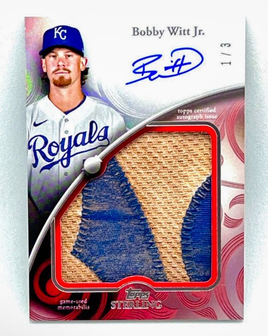 Bobby Witt Jr.’s Dirty Patch Card is a Collector’s Dream