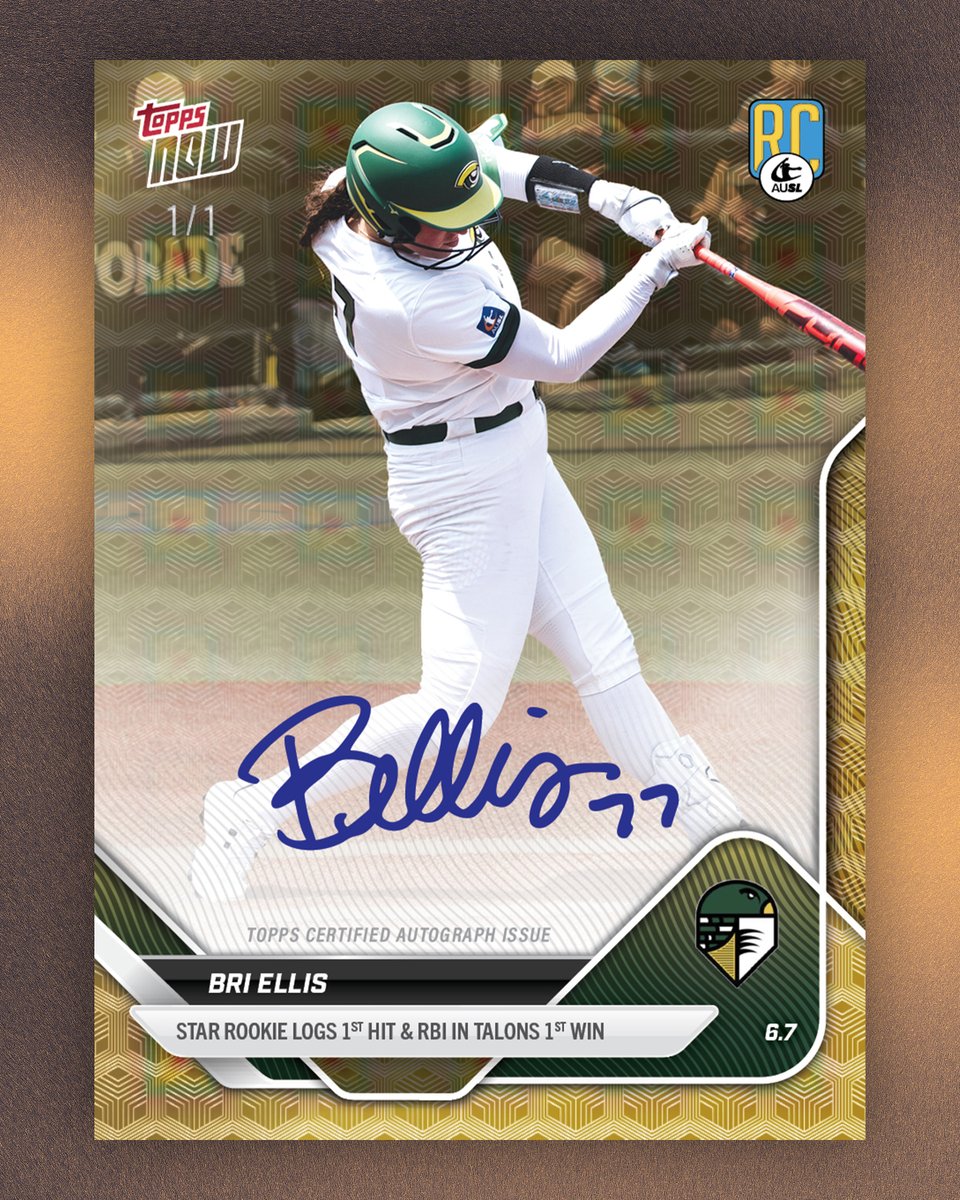 Topps Unveils Historic AUSL Cards, Tops With Stars Like Ellis