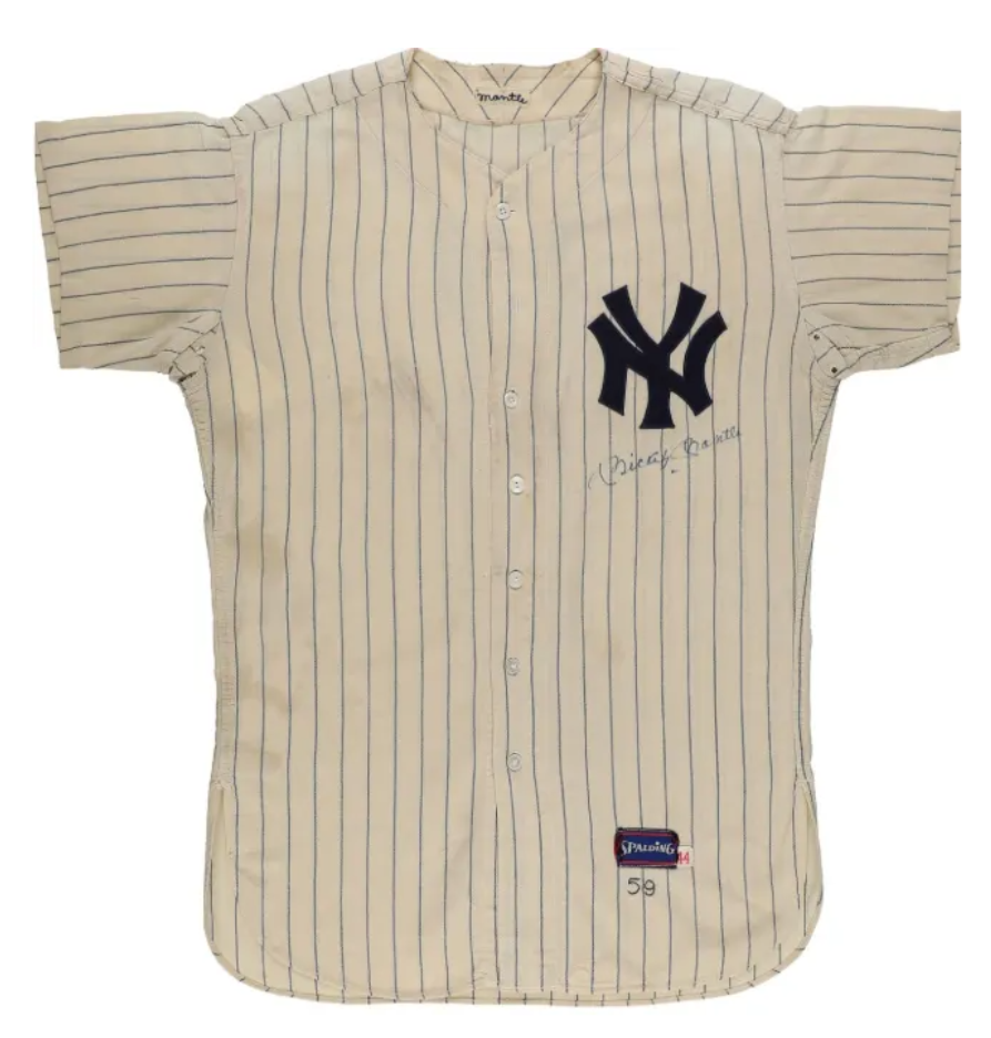 Mickey Mantle’s Iconic Jersey Sparks Auction Frenzy at Goldin