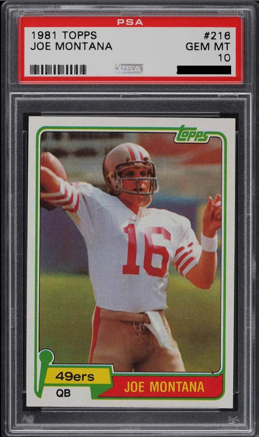 Joe Montana’s Rookie Card: A Timeless Icon in Football History