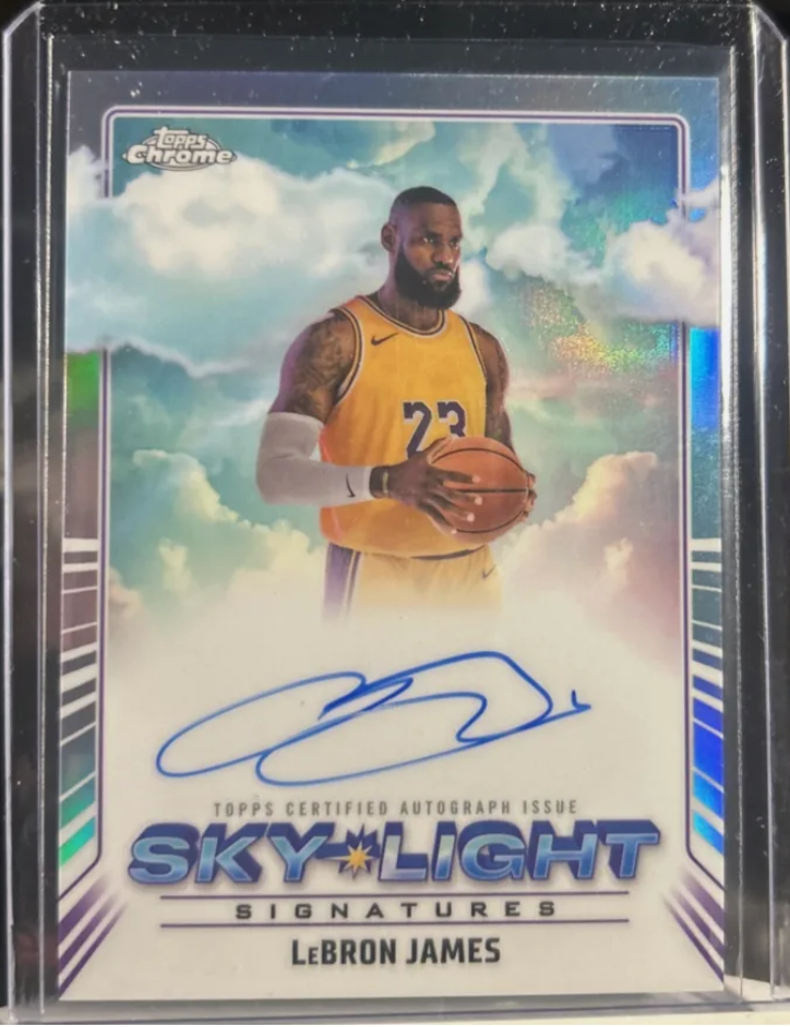 Topps Chrome 2024-25 Ignites Collector Frenzy with Nostalgic Inserts
