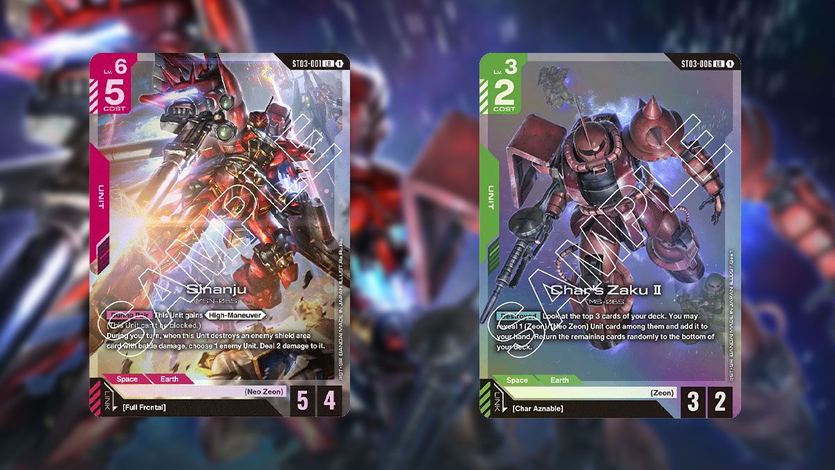 Enter the Zeon Zone: ST03 Gundam Deck Unleashes Zaku Fury