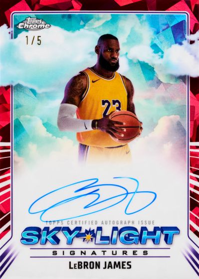 Sapphire Dazzles on the Court: Topps Chrome Basketball Returns