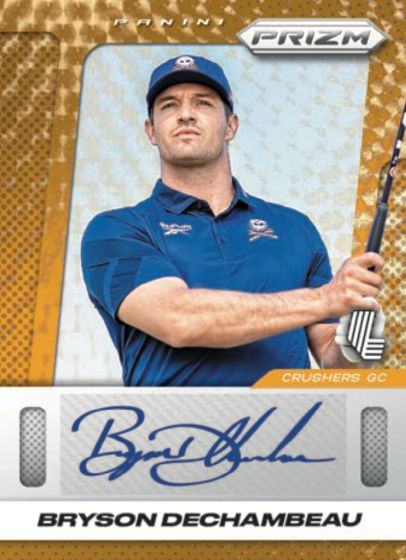 2025 Panini Prizm LIV Golf Cards Tees Up With Stunning Features