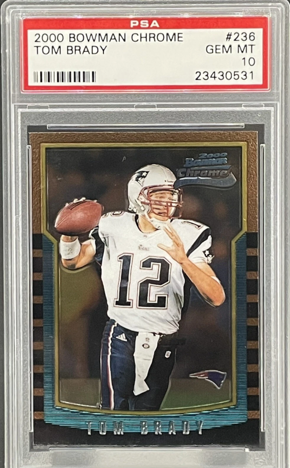 Tom Brady’s 2000 Bowman Chrome: A Rookie Card Icon