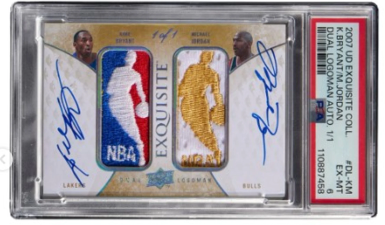 Kobe and Jordan’s Iconic Card Poised to Shatter Records