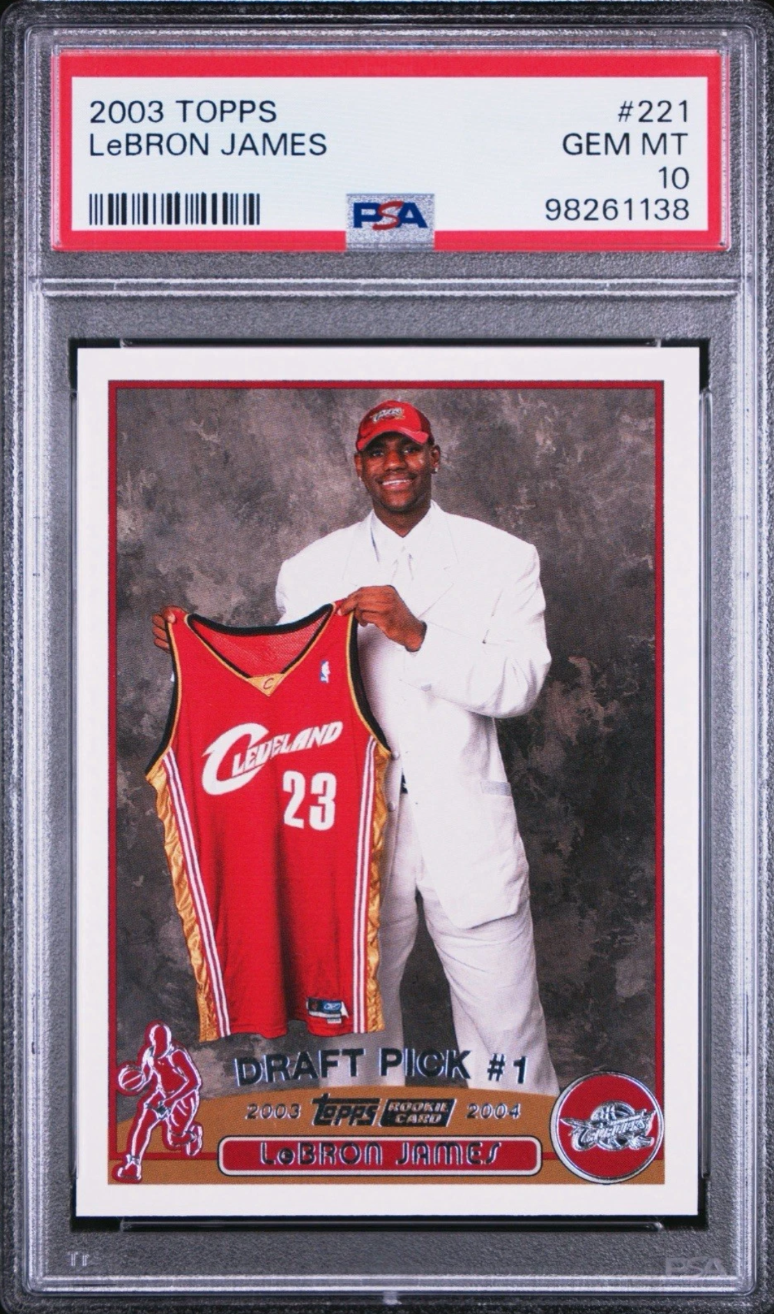 The Enduring Magnetism of LeBron’s 2003 Topps #221 Rookie Card