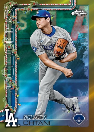 2025 Topps Holiday Baseball Cards Add Festive Flair