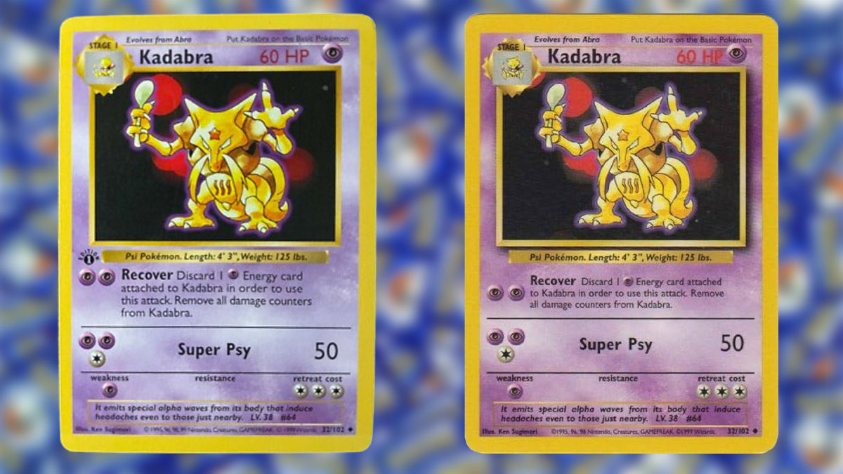 Shadowless vs Shadowed Pokémon Cards: Spotting Collector’s Variations