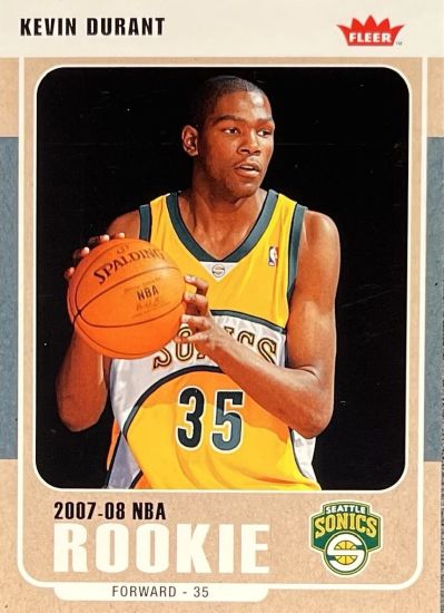 Kevin Durant’s Rookie Cards Rise Amid Renewed NBA Stardom