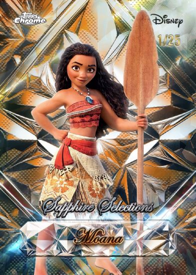 Sapphire Sparkle: Topps Chrome Disney Sapphire Adds Shimmer to 2025